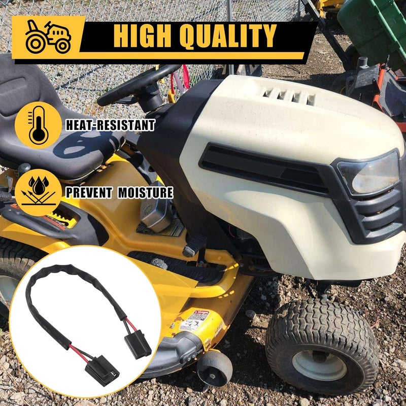 Fospectra 5218-251-001 PTO Clutch Pigtail Wire Harness Compatible with Husqvarna, Craftsman, Cub Cadet, MTD, AYP, Troy-Bilt, Replaces Part Numbers 500062, 539105637, 71410019, 71410021​​, 1 PCS - Image 5